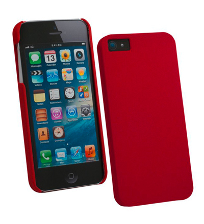 Apple Carcasa Iphone 5  Tpu  Rojo Arena